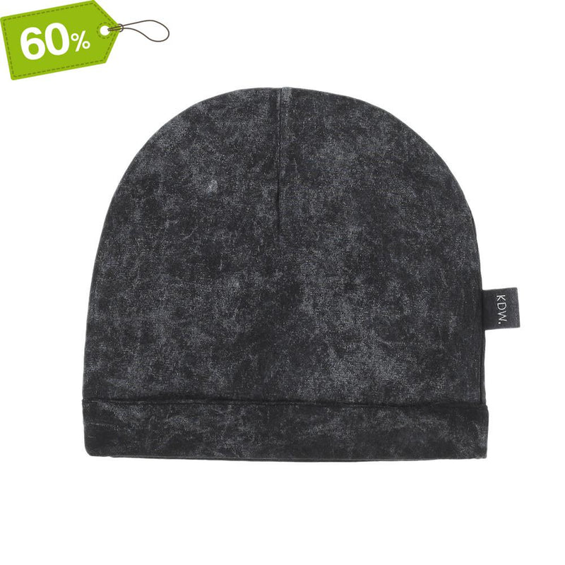 KIDDOW BABY TRICOT BEANIE, VINTAGE BLACK