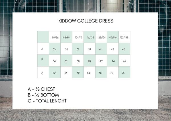 KIDDOW COLLEGE DRESS, BANANA