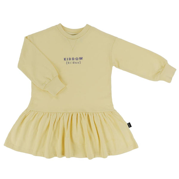 KIDDOW COLLEGE DRESS, BANANA
