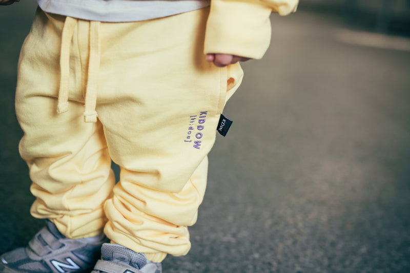 KIDDOW JOGGERS, BANANA