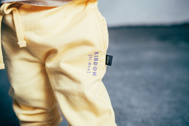 KIDDOW JOGGERS, BANANA