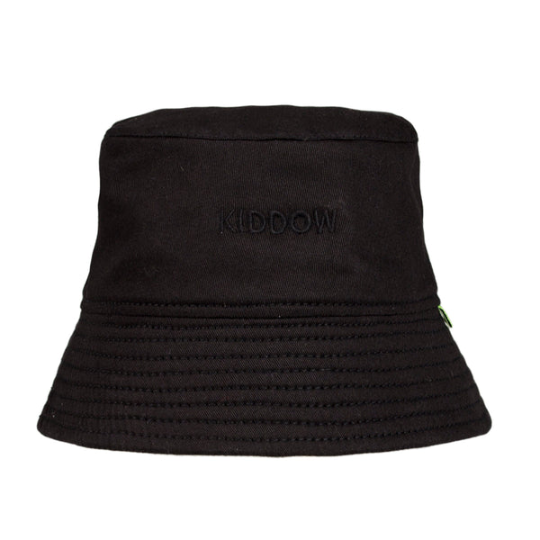 KIDDOW BUCKET HAT, BLACK