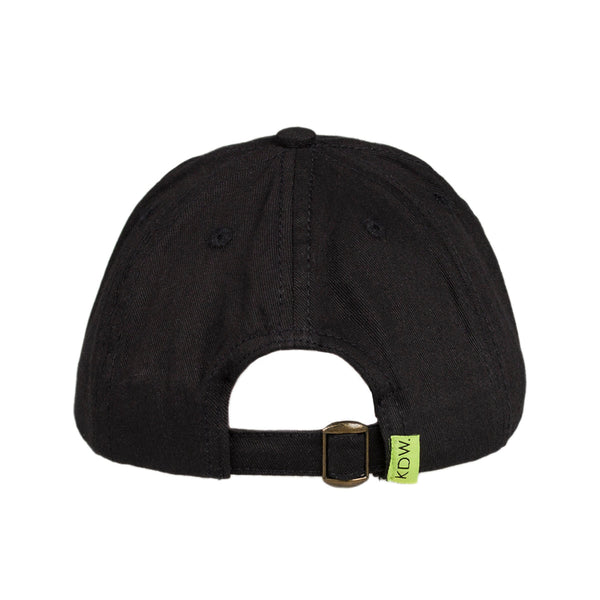 KIDDOW DAD CAP, BLACK